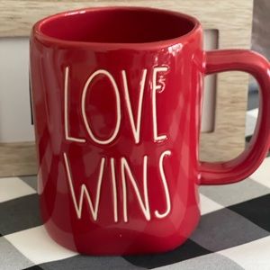 RAE DUNN valentines Coffee Mugs